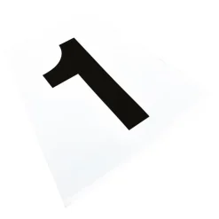 14 autocollants numéros d'obstacles - La Gée