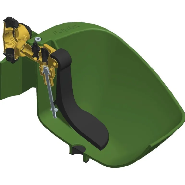 Abreuvoir chevaux à palette horizontale Polyflex - La Gée