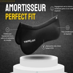 Amortisseur dos cheval 95% d'absorption Perfect Fit - Thinline