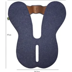 Amortisseur dos cheval à pont feutre et laine - Ronzon Legend