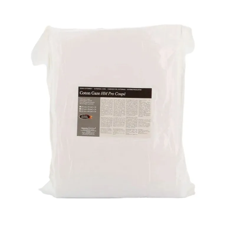 Bandage Anterieur cheval coton gaze HM Pro 45 x 35 cm (x20) - Horse Master