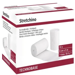 Bande Elastique Stretchino bandage compressif 5m / 8 cm