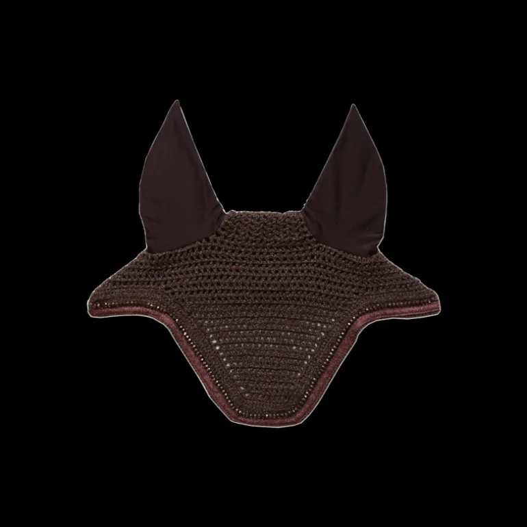 Bonnet anti-mouche anti-bruit cheval Wellington Glitter Band Soundless - Kentucky