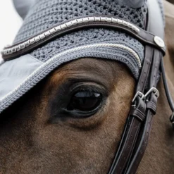 Bonnet anti-mouche cheval Wellington Velvet Basic - Kentucky