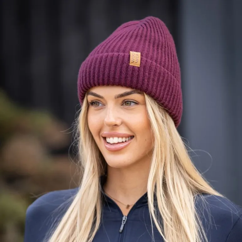 Bonnet équitation maille - Woof Wear