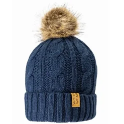 Bonnet équitation pompon doublé polaire - Woof Wear