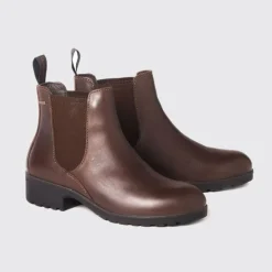 Boots équitation cuir imperméable Gore-Tex Femme Waterford - Dubarry