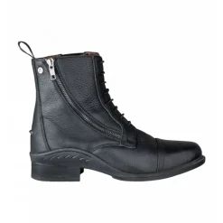 Boots équitation cuir zip et lacets Newcastle - Elt