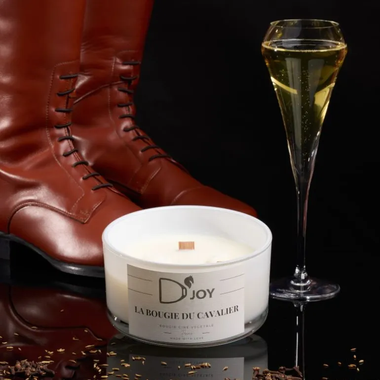 Bougie cheval équitation La bougie du cavalier Grand format - D'joy