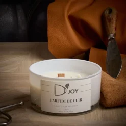 Bougie cheval équitation Parfum de cuir Grand format - D'joy