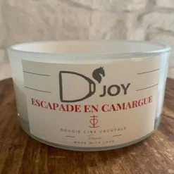 Bougie équitation Escapade en Camargue Grand format - D'joy