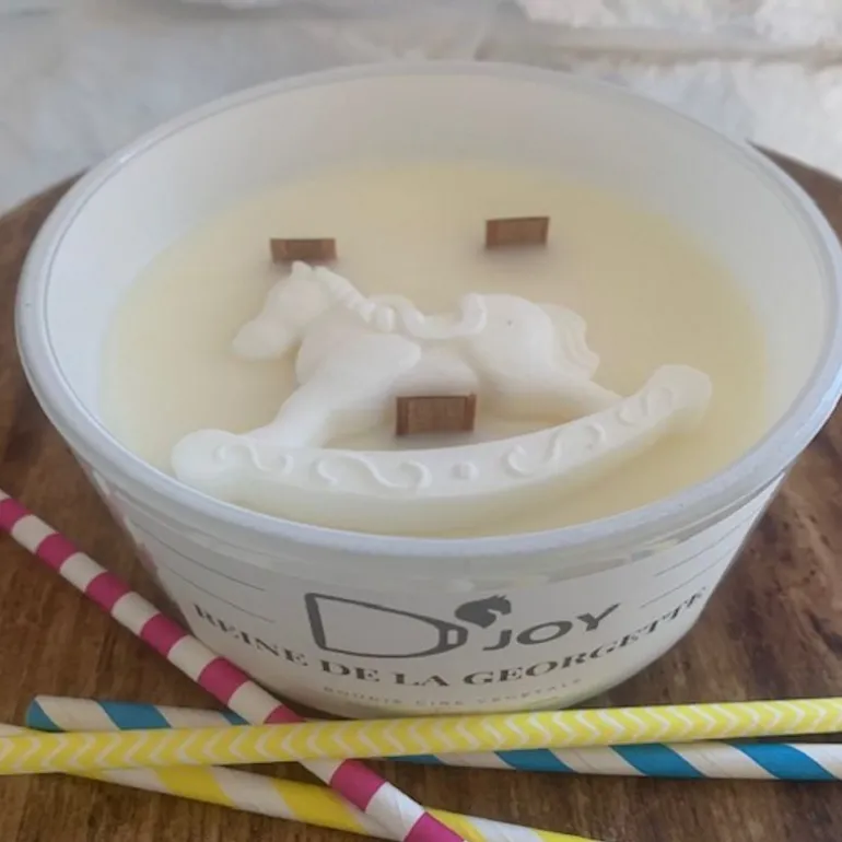 Bougie équitation Reine de la Georgette Grand format - D'joy