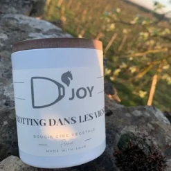 Bougie équitation Trotting dans les vignes Classique - D'joy