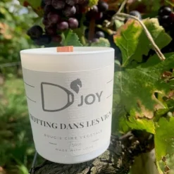 Bougie équitation Trotting dans les vignes Mini format - D'joy