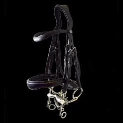 Bride de dressage muserolle pull back large Signature - Antarès