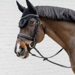 Bridon cheval cuir tressé New English Collection - Dy'on