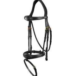 Bridon cheval muserolle combinée anatomique D Collection - Dy'on