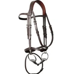 Bridon cuir cheval Trainning Signature - Antarès