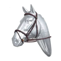 Bridon cuir muserolle combinée E37 - Prestige