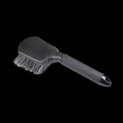 Brosse à sabots cheval avec poignée en cuir synthétique - Waldhausen