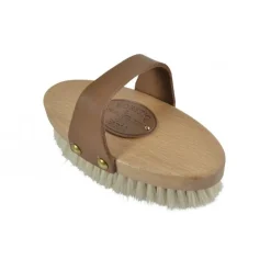 Brosse douce cheval bois de hêtre - Borstiq