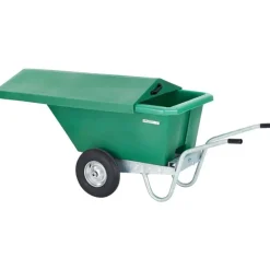 Brouette à aliment avec couvercle 330 L - La Gée