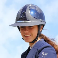 Casque équitation Eclipse Premium Glossy Strass - Antarès