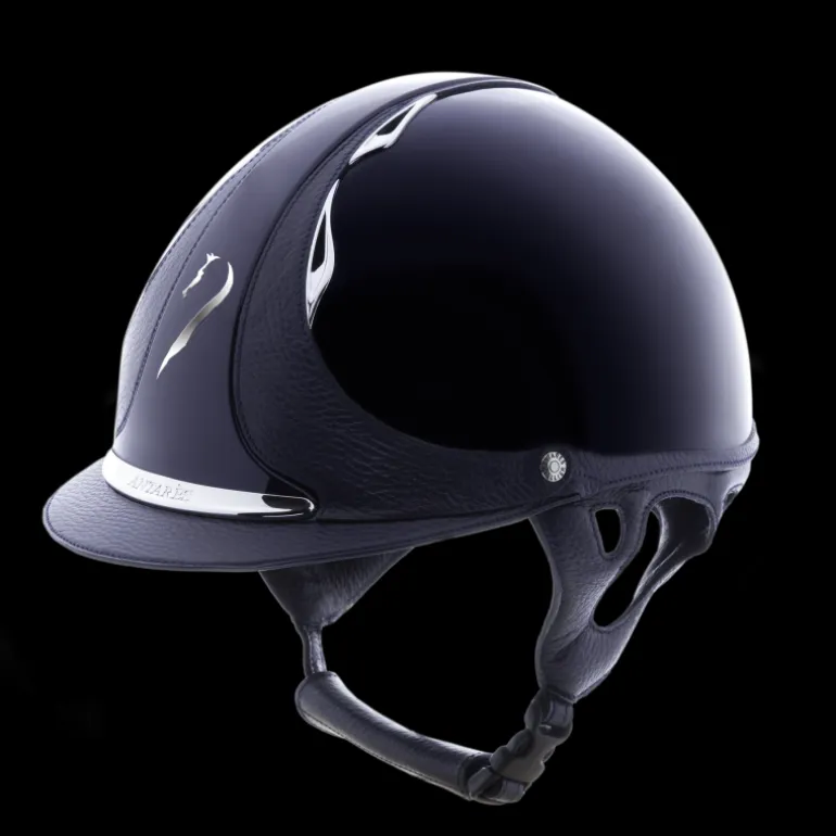 Casque équitation Premium vernis Glossy - Antarès