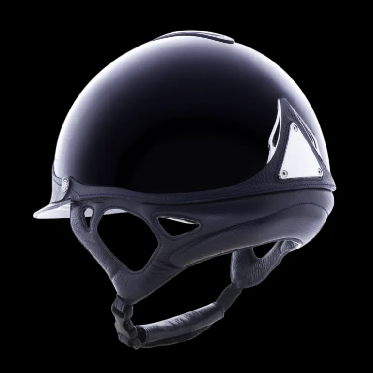 Casque équitation Premium vernis Glossy - Antarès