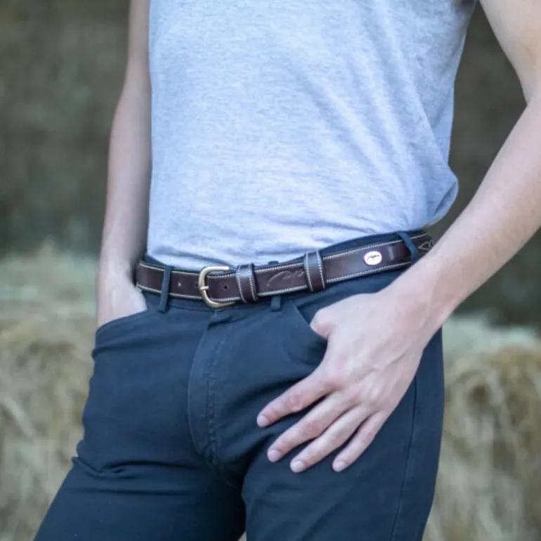 Ceinture avec surpiqûre décorative - Dy'on