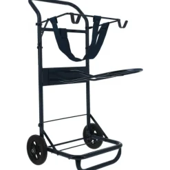 Chariot porte selle cheval Court