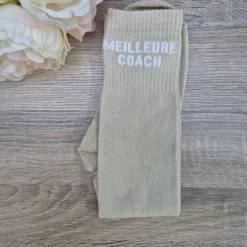 Chaussettes à paillettes équitation - Meilleure Coach - Paillettes Attitude