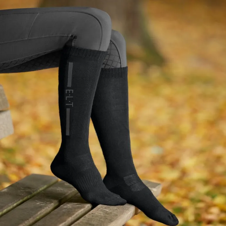 Chaussettes équitation thermorégulantes Mérino - Elt