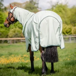 Chemise anti-dermite cheval avec couvre-cou Rambo Sweet itch Hoody - Horseware