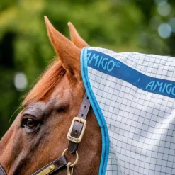 Chemise anti-mouche anti-UV cheval avec couvre-cou Amigo Aussie All Rounder - Horseware