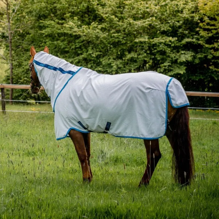 Chemise anti-mouche anti-UV cheval avec couvre-cou Amigo Aussie All Rounder - Horseware