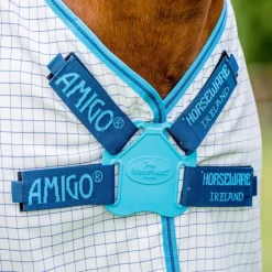 Chemise anti-mouche anti-UV cheval avec couvre-cou Amigo Aussie All Rounder - Horseware