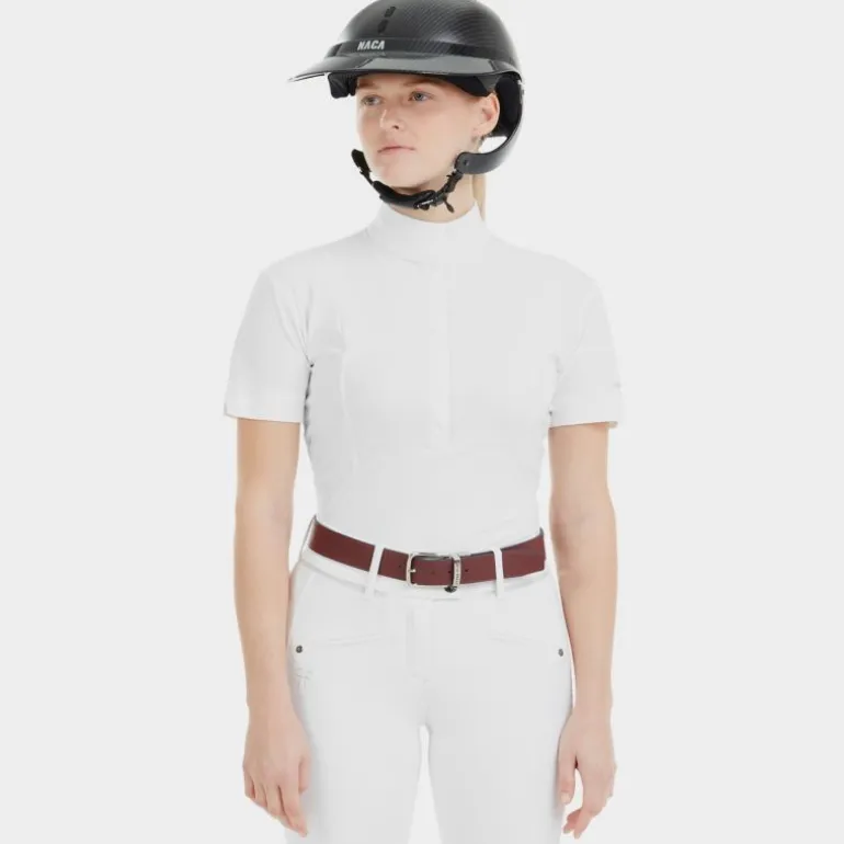 Chemise de concours Femme manches courtes Monica - Horse Pilot