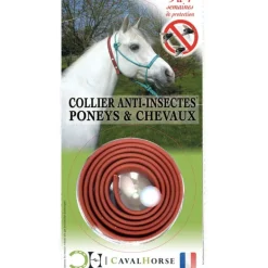 Collier anti-insecte chevaux