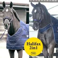 Couverture cheval 2 en 1 écurie et marcheur Halifax 200gr - Kavalkade