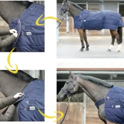 Couverture cheval 2 en 1 écurie et marcheur Halifax 200gr - Kavalkade