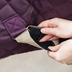 Couverture écurie cheval avec couvre cou Amigo Stable Plus 200 g- Horseware