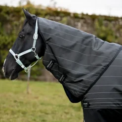 Couverture extérieur cheval avec couvre-cou réfléchissante Amigo Reflectech Plus 50g - Horseware