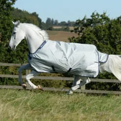 Couverture imperméable cheval thermorégulante Power Turnout Médium 150g - Bucas