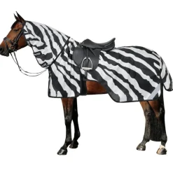Couvre-reins anti-mouche cheval Buzz-off Zebra - Bucas