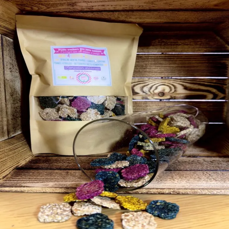 Crackers cheval Mix de 4 recettes 500g - Happy Crackers
