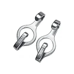 Crochet de gourmette circle plat - Waldhausen