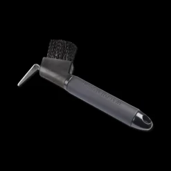 Cure-pied cheval avec poignée cuir synthétique - Waldhausen