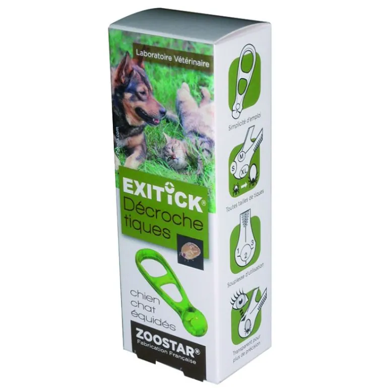 Décroche tiques cheval Exitick - Zoostar