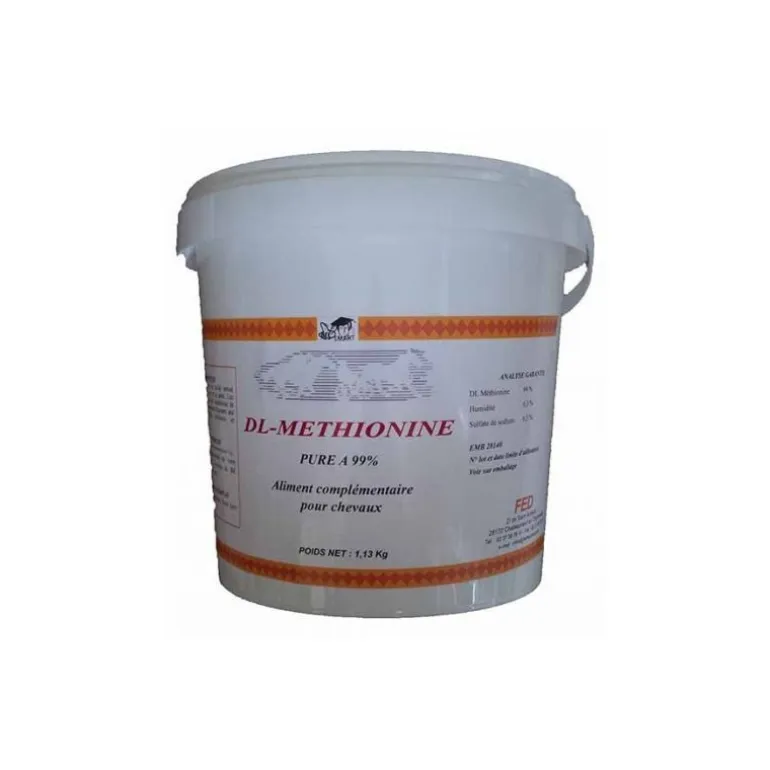 DL Methionine - complément cheval de sport et poulain - Horse Master
